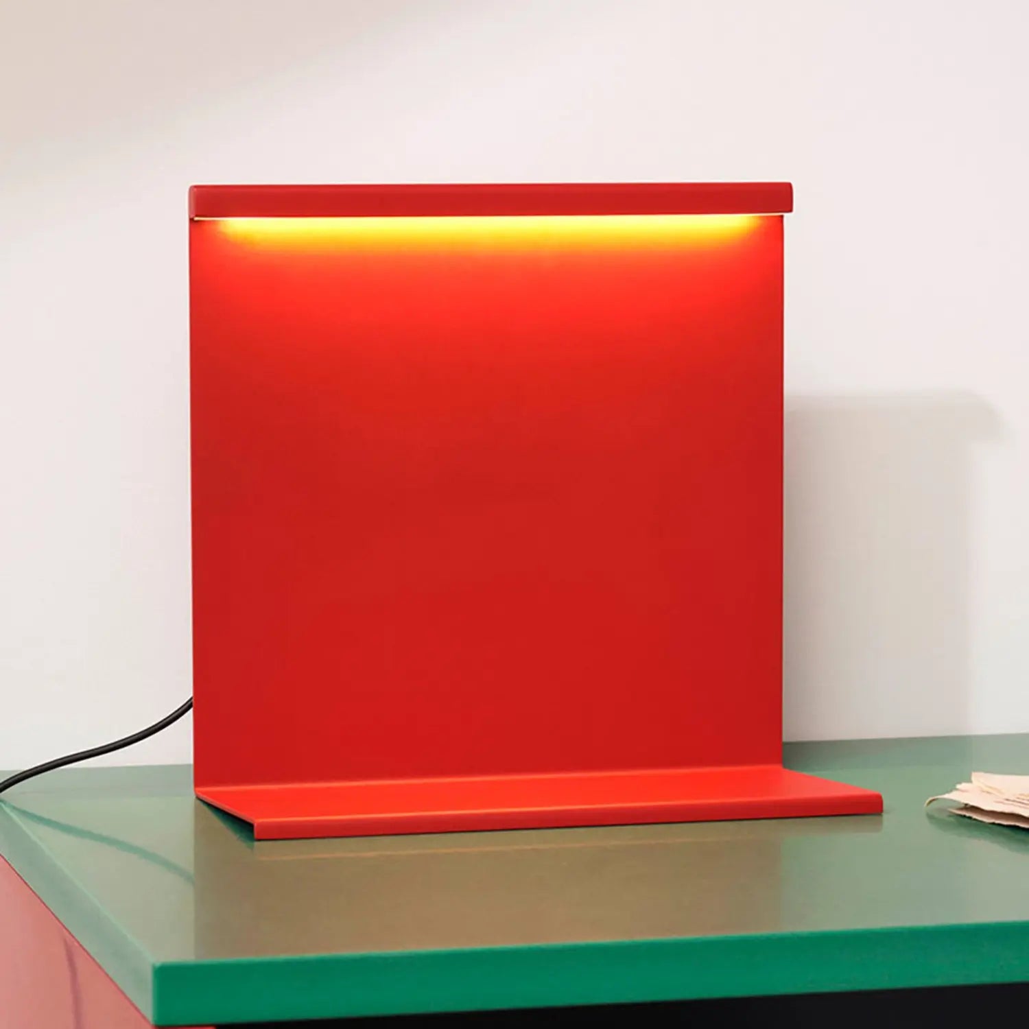 B-Ware Hay Tischleuchte Lampe Led Mit Dimmer Rot Kunststoff Stahl Tomatenrot - 5710441300441