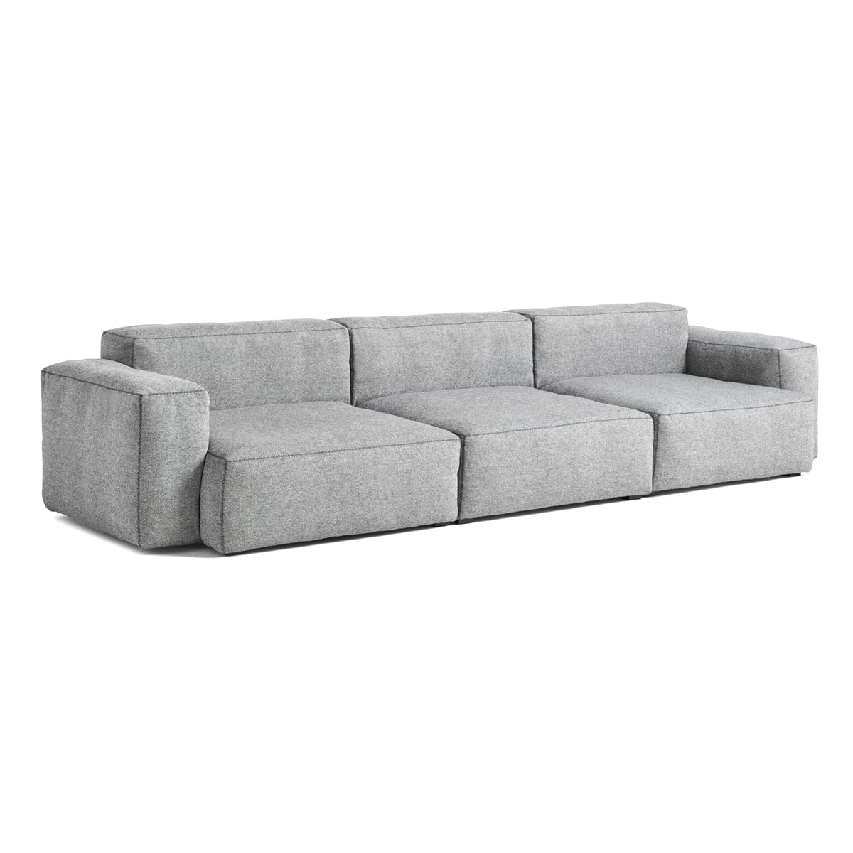 C-Ware Hay   Mags Soft Sofa 3 Sitzer Kombination 1 Armlehne Hellgrau Siehe Text/Foto - 4251384211797