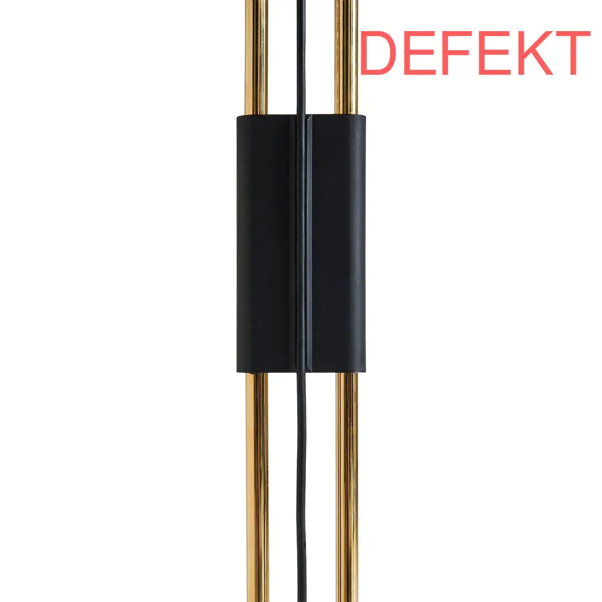 D-Ware Hay Matin Stehleuchte Lampe Led Gelb Baumwollschirm Messinggestell Defektware - 5710441312932