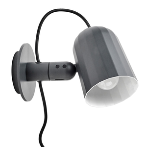 B-Ware Hay Noc Wandleuchte Wandlampe Designerlampe Lampe Leuchte Innenlampe Dunkelgrau