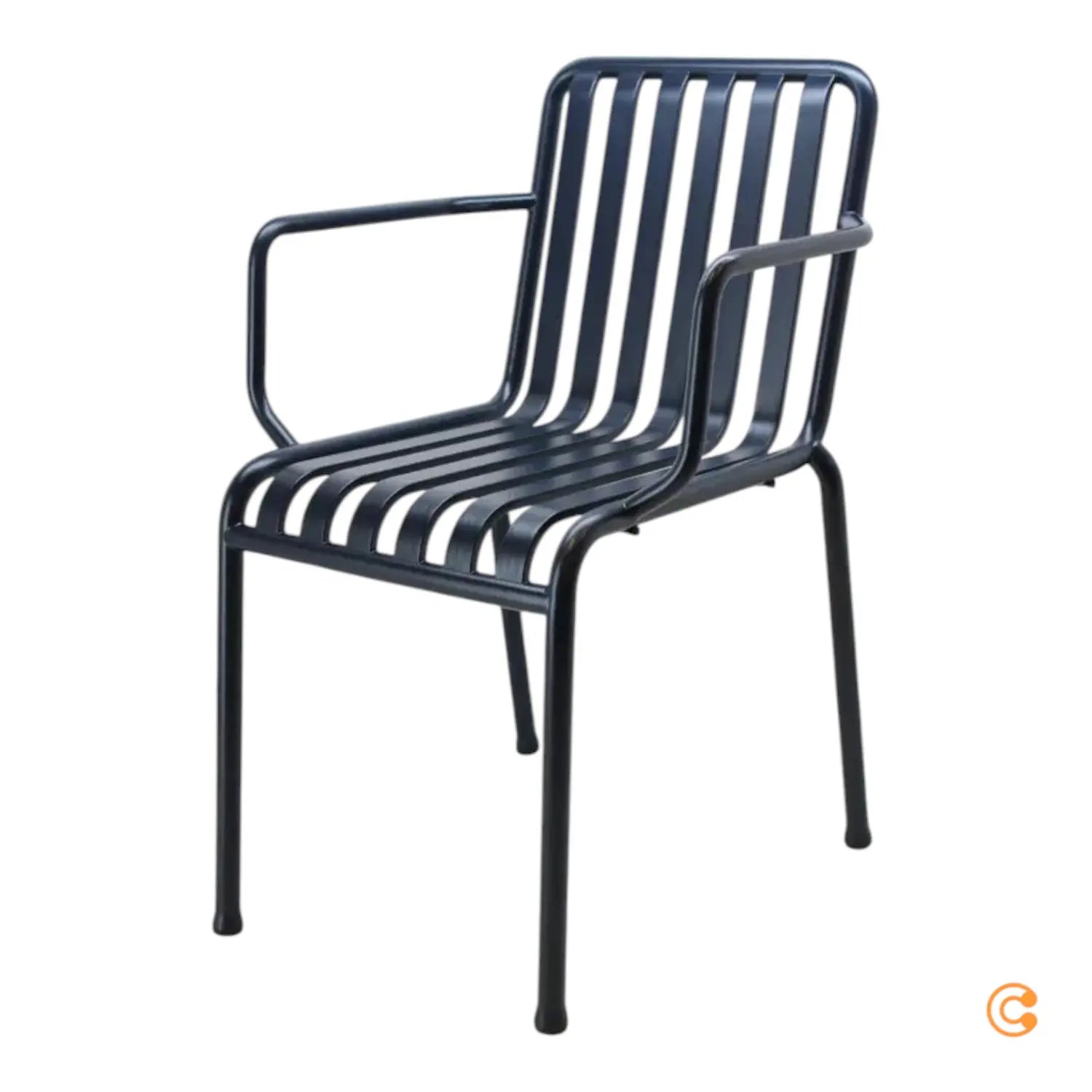 B-Ware Hay Gartenstuhl Stuhl Armlehnenstuhl Deep Blue Exklusive Edition 2025 Siehe Text - 4251384260092