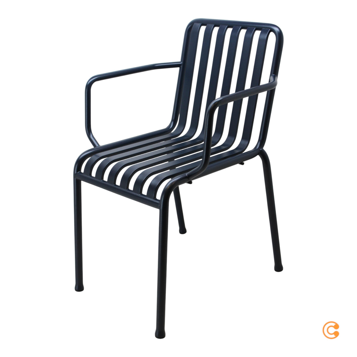 HAY Gartenstuhl Armlehnenstuhl deep blue Exklusive Edition 2025 SIEHE TEXT/FOTO - 4251384260092