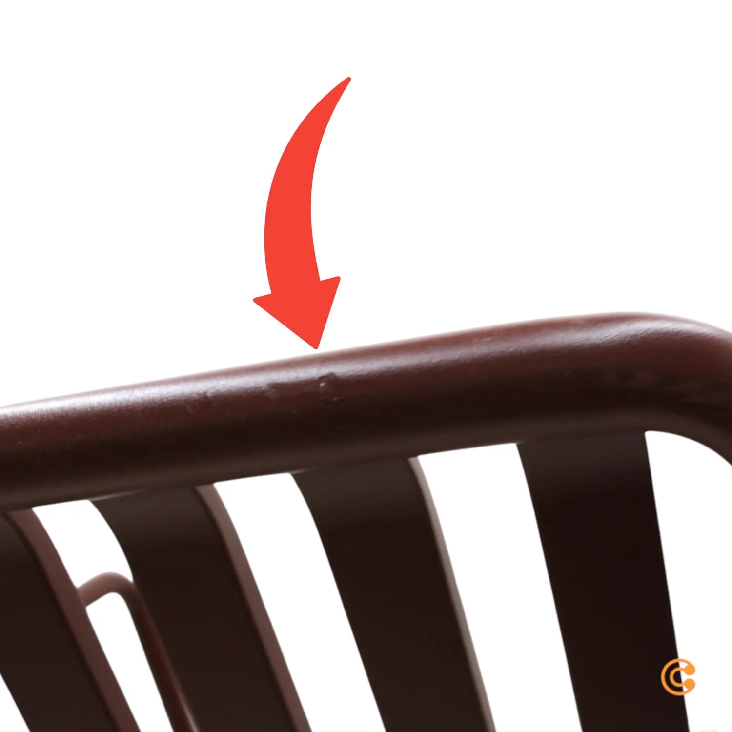 B-Ware Hay Palissade Gartenstuhl Armlehnenstuhl Sitzgelegenheit Rot Siehe Text/Foto - 5710441317494