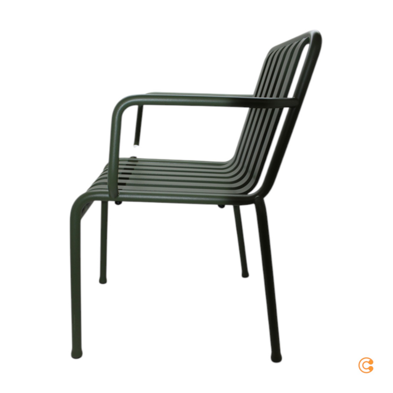 Hay Palissade Armlehnenstuhl Stuhl Gartenstuhl Lehnstuhl Stahl Siehe Text/Foto B-Ware - 5710441202233