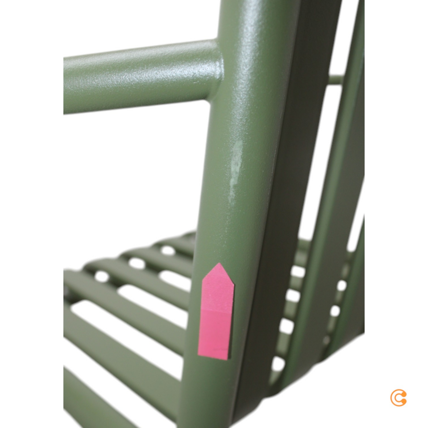 Hay Palissade Armlehnenstuhl Stuhl Gartenstuhl Lehnstuhl Stahl Siehe Text/Foto B-Ware - 5710441202233
