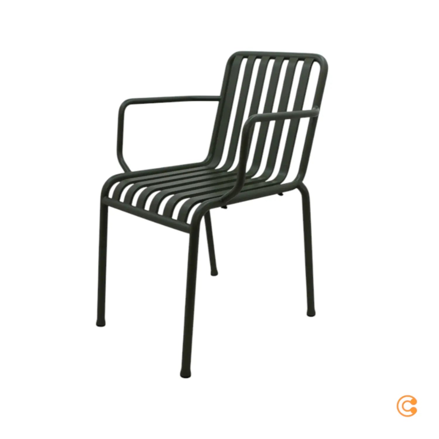 B-Ware Hay Palissade Armlehnenstuhl Stuhl Gartenstuhl Lehnstuhl Stahl Siehe Text/Foto - 5710441202233