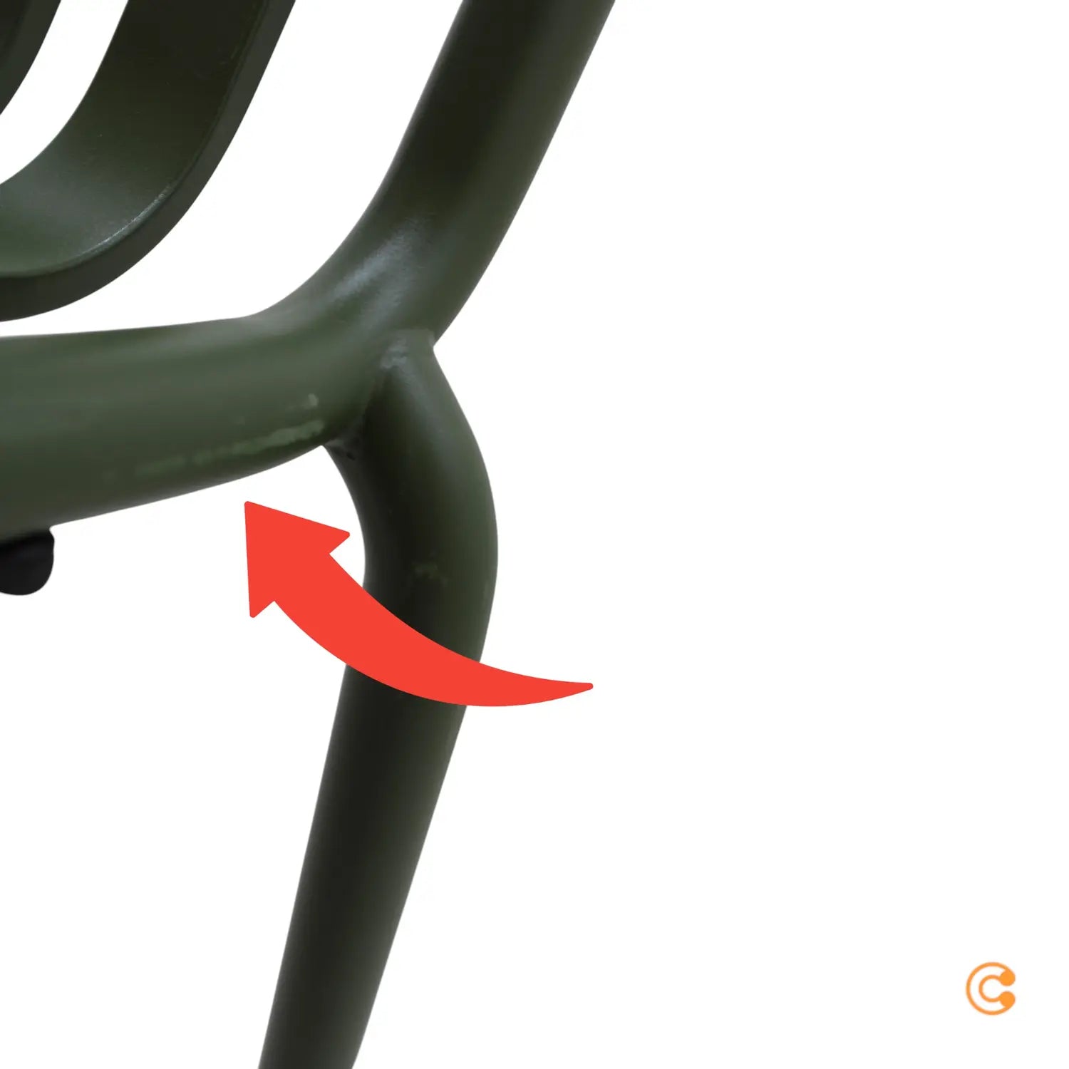 B-Ware Hay Palissade Armlehnenstuhl Stuhl Gartenstuhl Terrassenstuhl Siehe Text/Foto - 5710441202233