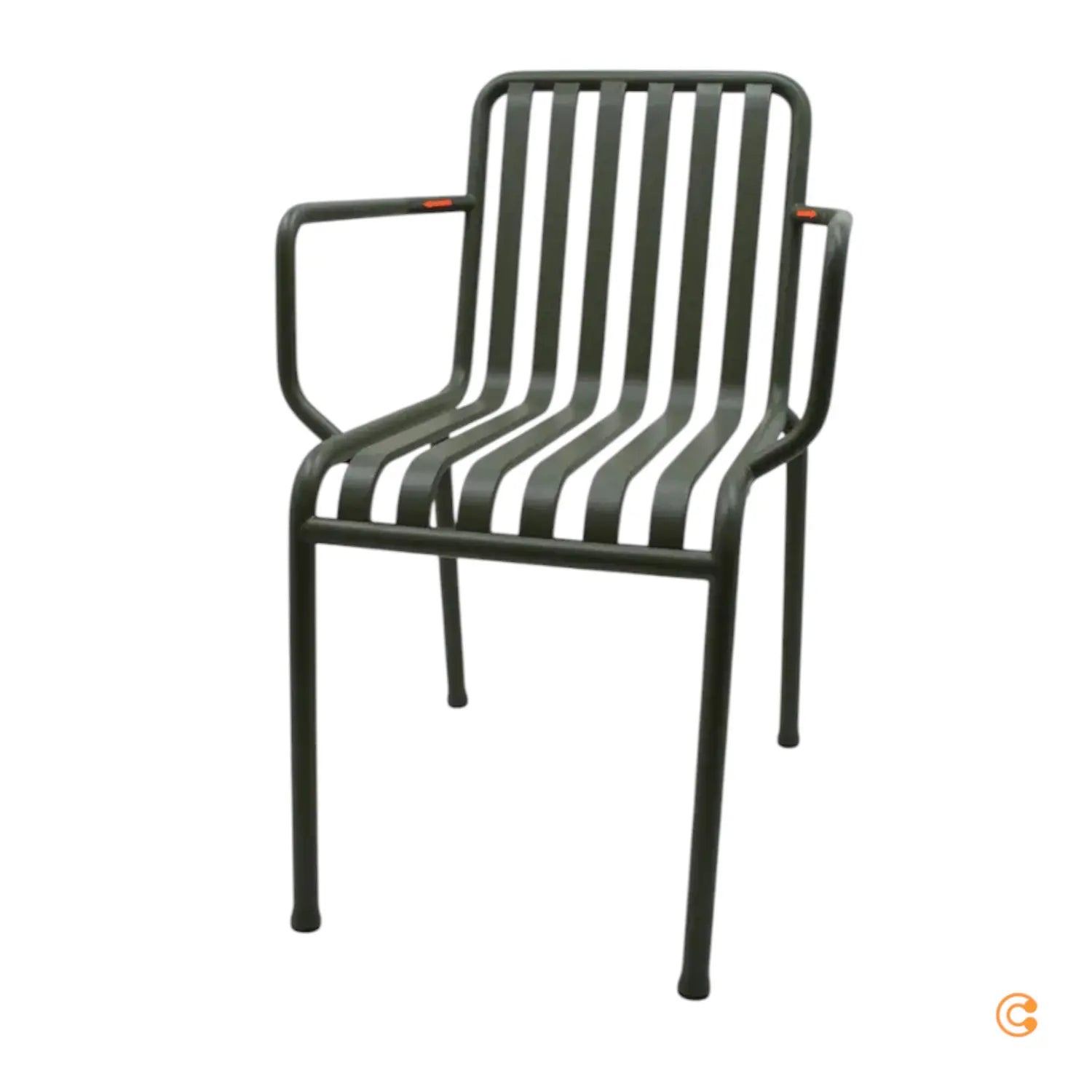Hay Palissade Armlehnenstuhl Stuhl Gartenstuhl Lehnstuhl Stahl Siehe Text/Foto B-Ware - 5710441202233