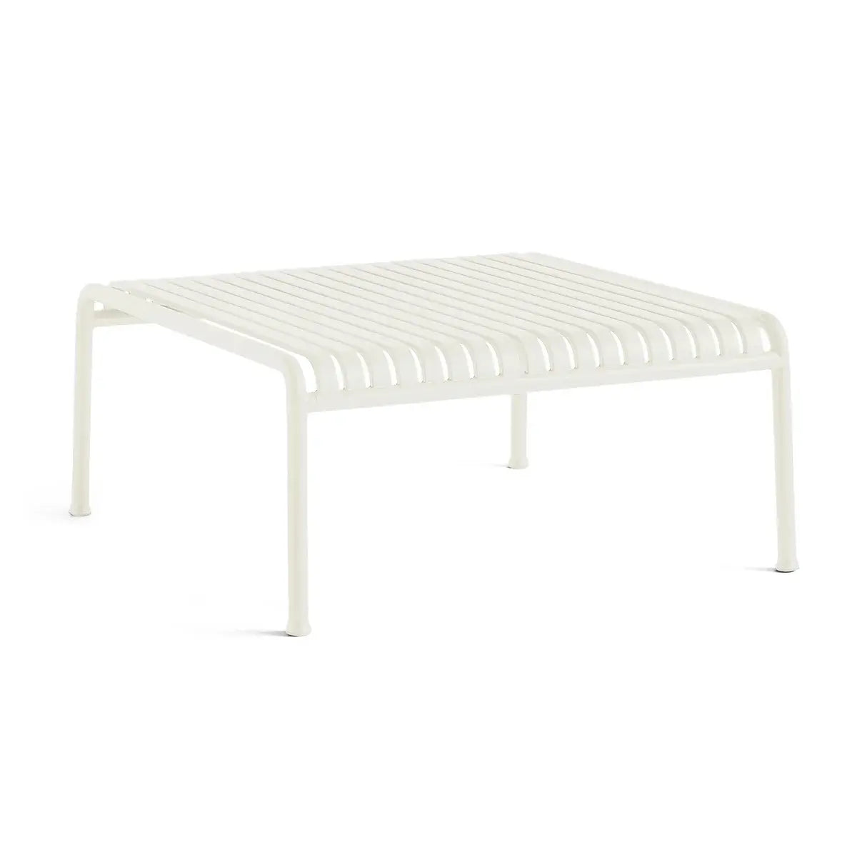 B-Ware Hay Beistelltisch Ablagetisch Palissade Creme Weiß Outdoor Tisch Stahl 81,5x86cm - 5710441366195