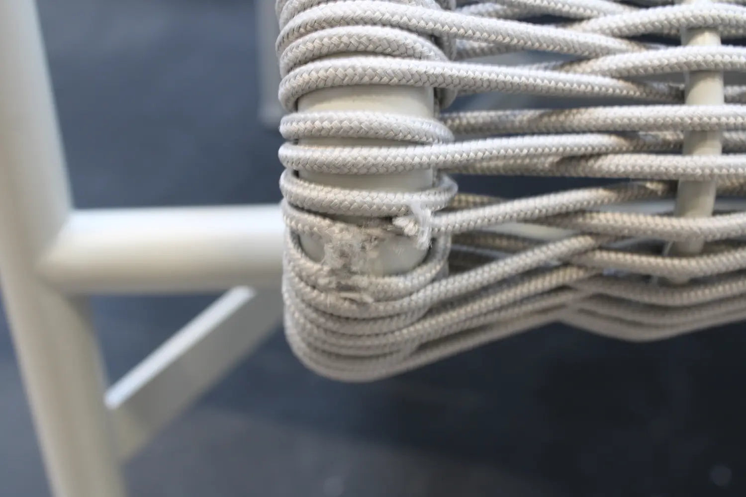 B-Ware Hay Lounge Sessel Stuhl Gartenstuhl Palissade Cord Sky Grey Siehe Text/Fotos - 5710441360742