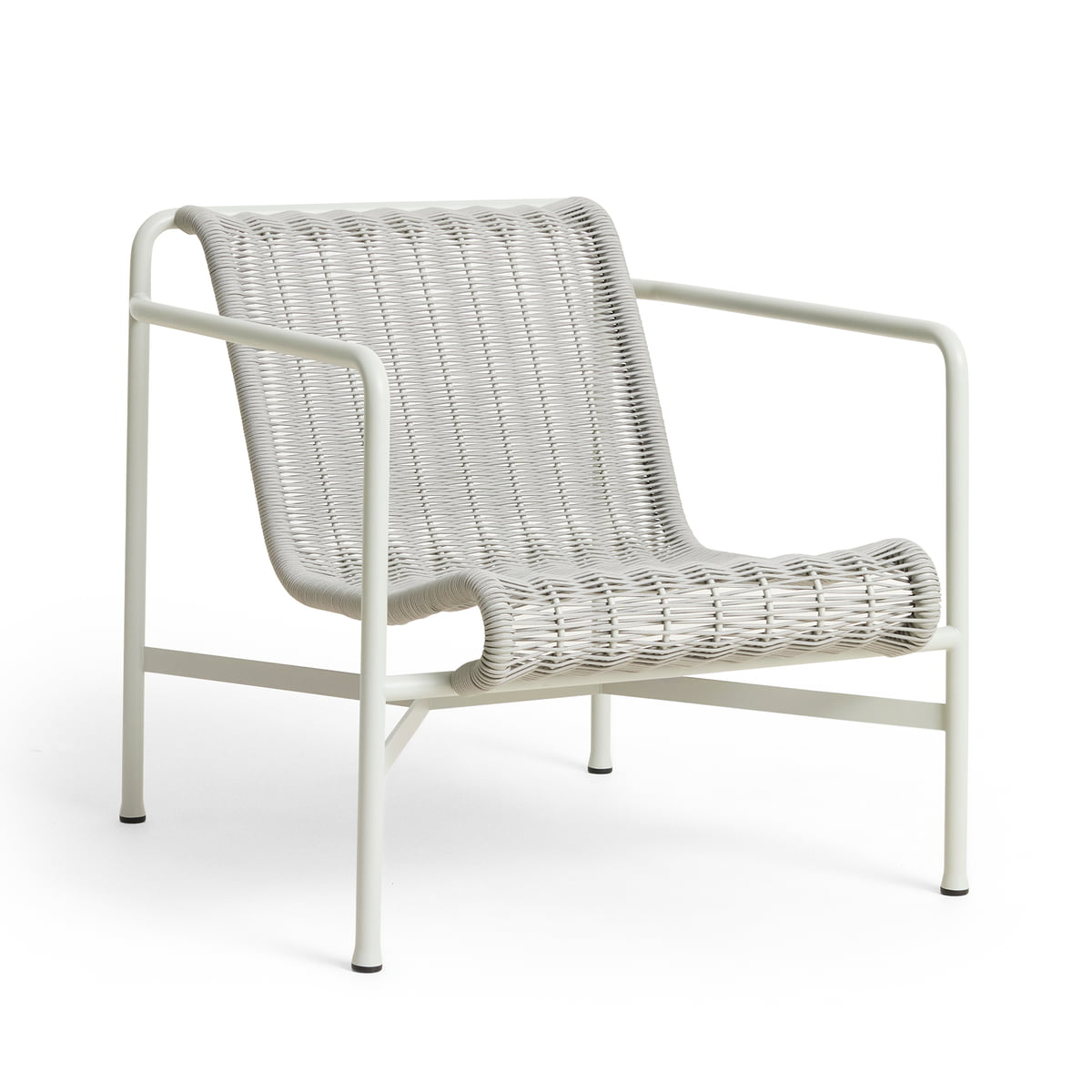 Hay Lounge Sessel Stuhl Gartenstuhl Palissade Cord Sky Grey Outdoor Recycelt     B-Ware - 5710441360742