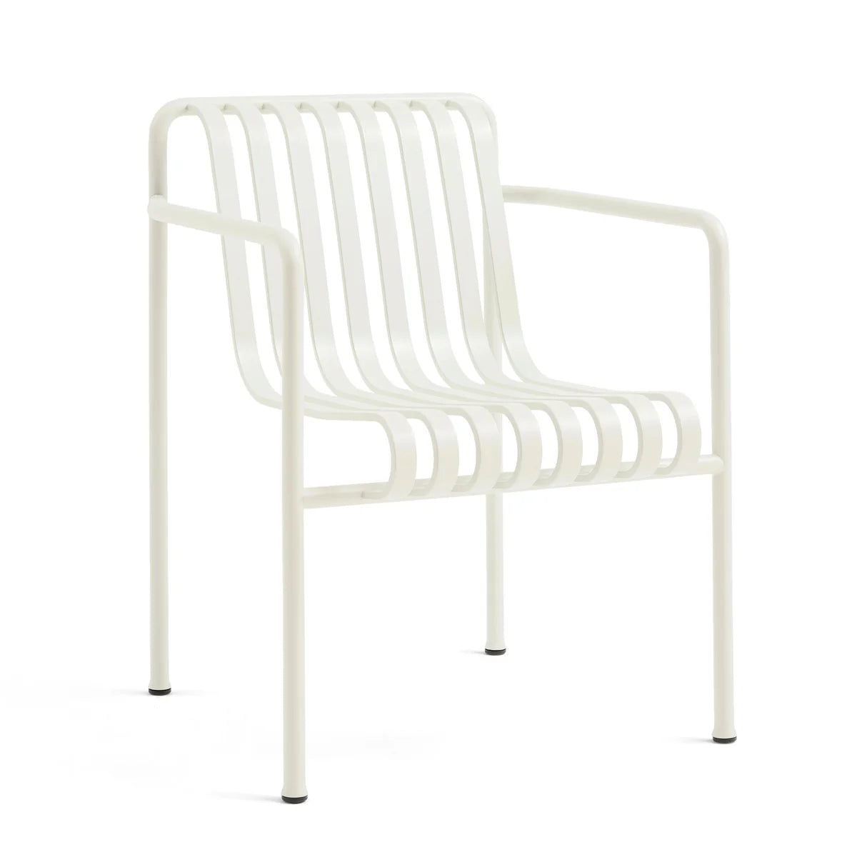 HAY Palissade Dining Armchair Stuhl Gartenstuhl Armlehnstuhl Outdoor cremeweiß - 5710441241805