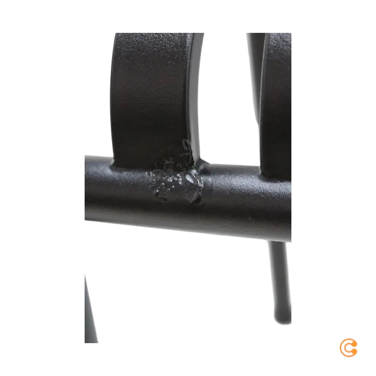 B-Ware Hay Palissade Hocker Sitzhocker Sitz Design Stahl Pulverbeschichtet Anthrazit - 5710441202707