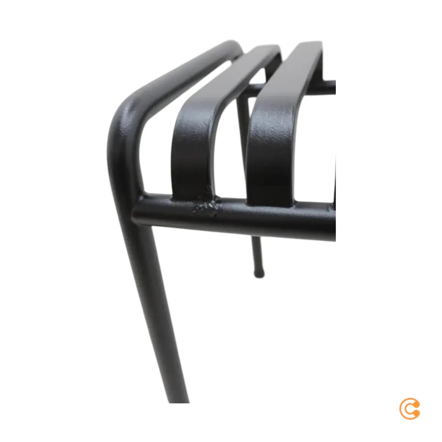 B-Ware Hay Palissade Hocker Sitzhocker Sitz Design Stahl Pulverbeschichtet Anthrazit - 5710441202707