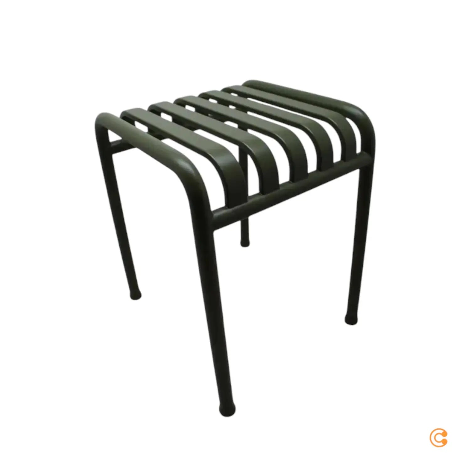 Hay Palissade Ottoman Fußhocker Sitzhocker Hocker Stahl Olivgrün Siehe Text/Foto B-Ware - 5710441202752