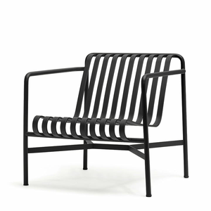 B-Ware Hay Palissade Lounge Chair Low Stuhl Gartenstuhl Terassenstuhl Stahl Anthrazit