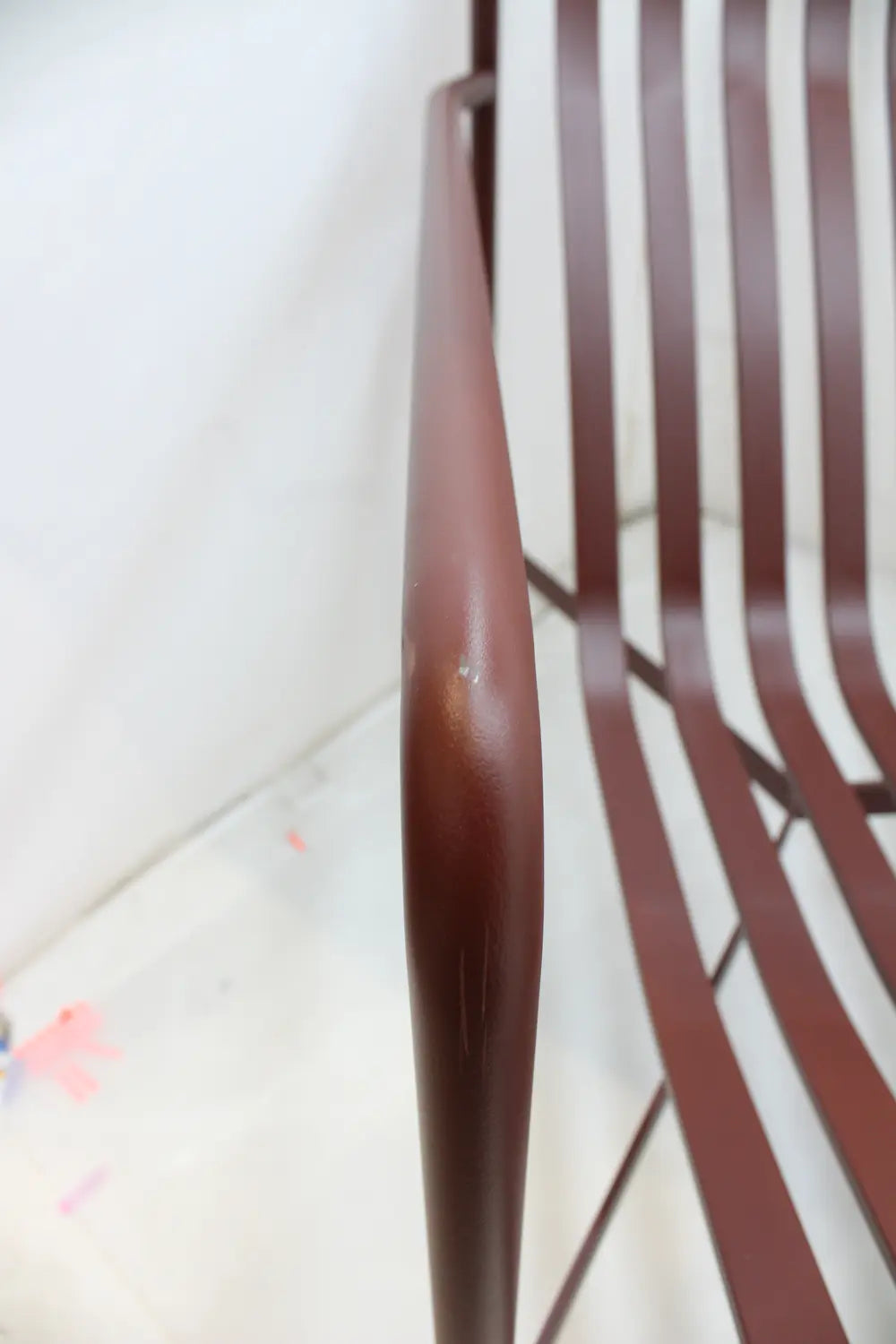 B-Ware Hay Palissade Lounge Stuhl Outdoorstuhl Gartenstuhl Sitz Rot Siehe Text/Foto - 5710441317777