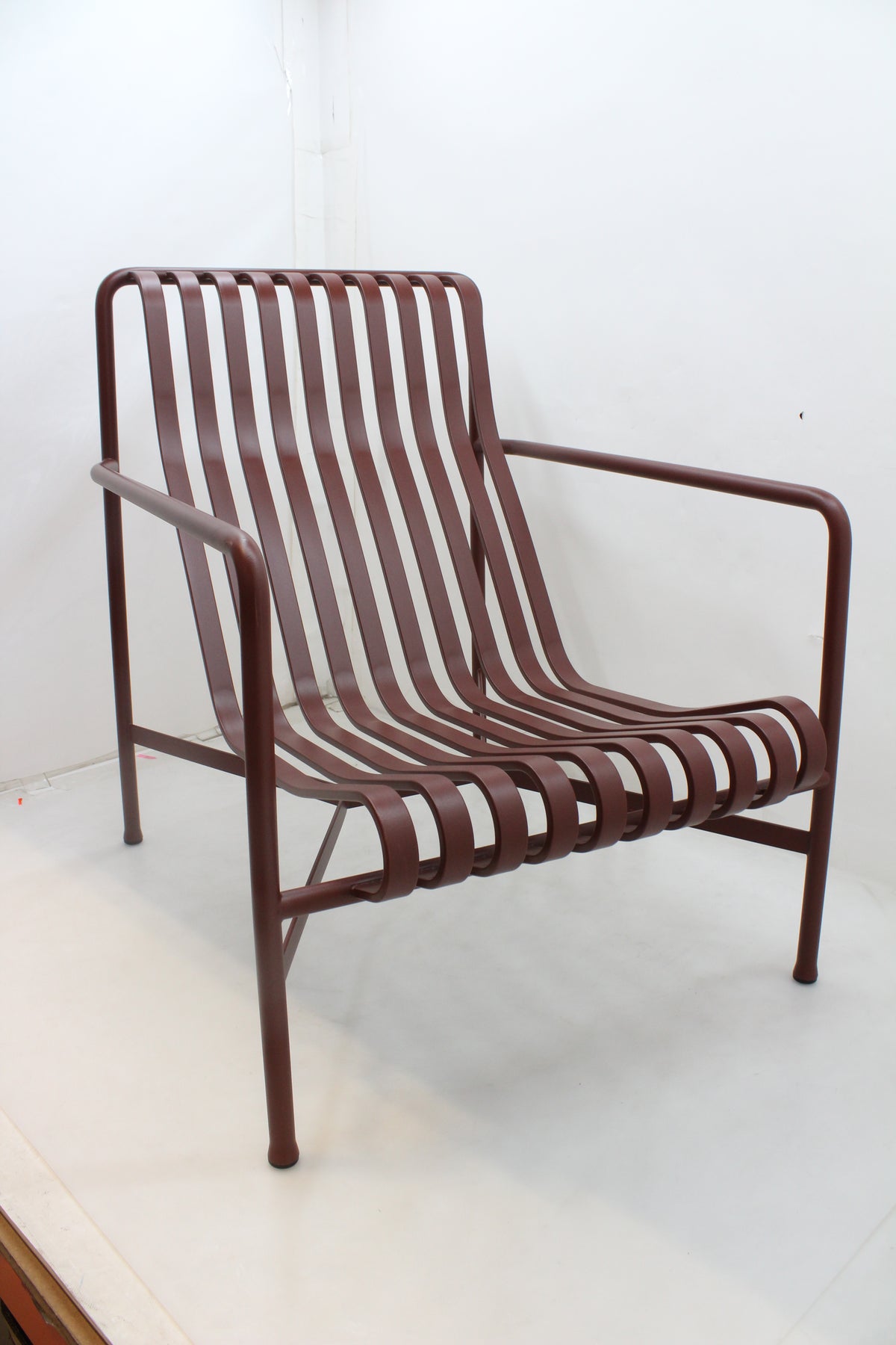 HAY Palissade Lounge Stuhl Outdoorstuhl Gartenstuhl Sitz rot SIEHE TEXT/FOTO - 5710441317777