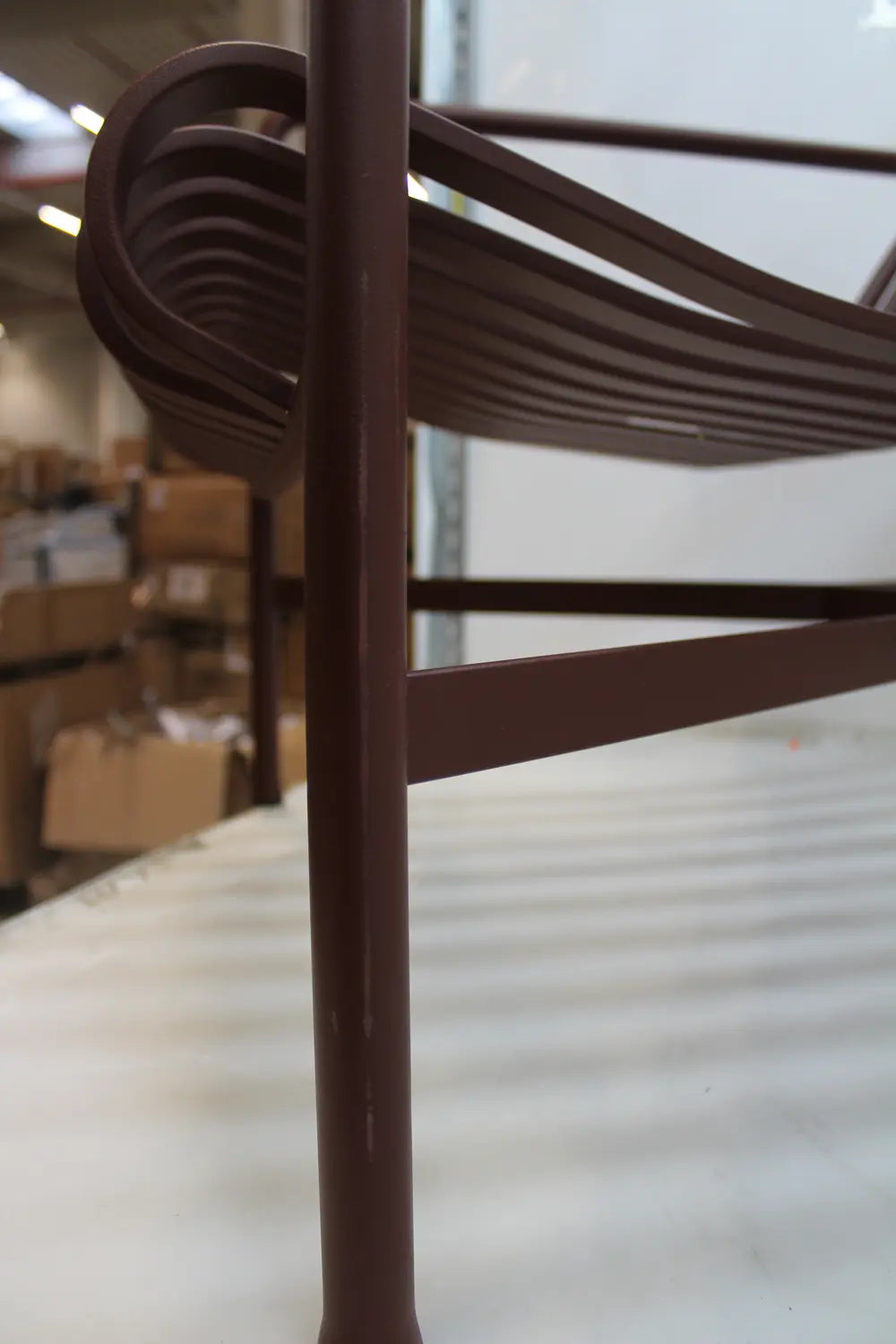 B-Ware Hay Palissade Lounge Stuhl Outdoorstuhl Gartenstuhl Sitz Rot Siehe Text/Foto - 5710441317777