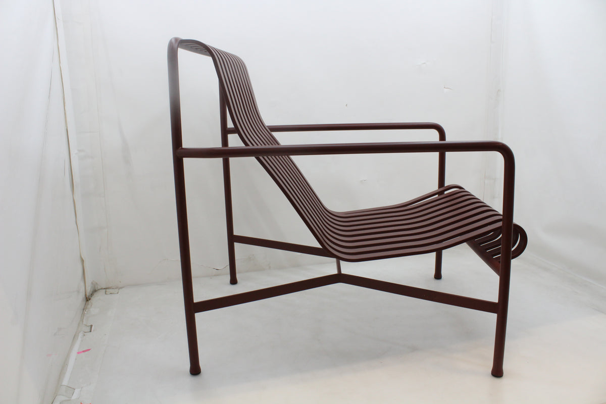 HAY Palissade Lounge Stuhl Outdoorstuhl Gartenstuhl Sitz rot SIEHE TEXT/FOTO - 5710441317777