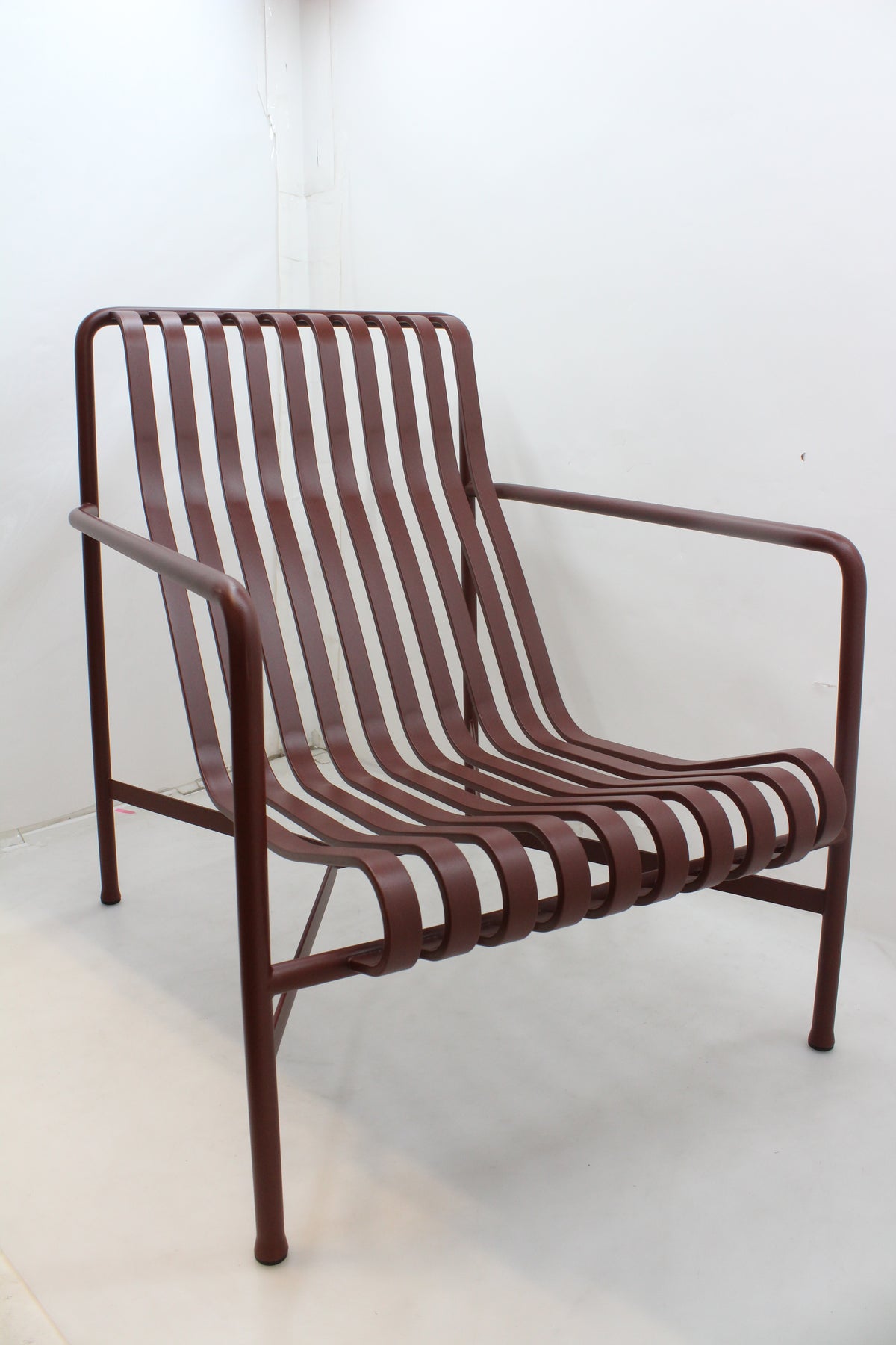HAY Palissade Lounge Stuhl Outdoorstuhl Gartenstuhl Sitz rot SIEHE TEXT/FOTO - 5710441317777
