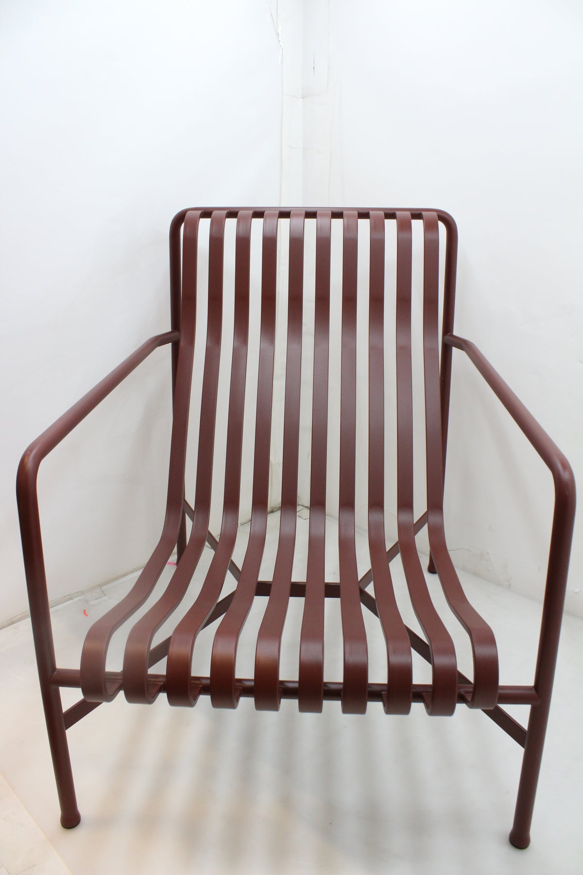 HAY Palissade Lounge Stuhl Outdoorstuhl Gartenstuhl Sitz rot SIEHE TEXT/FOTO - 5710441317777