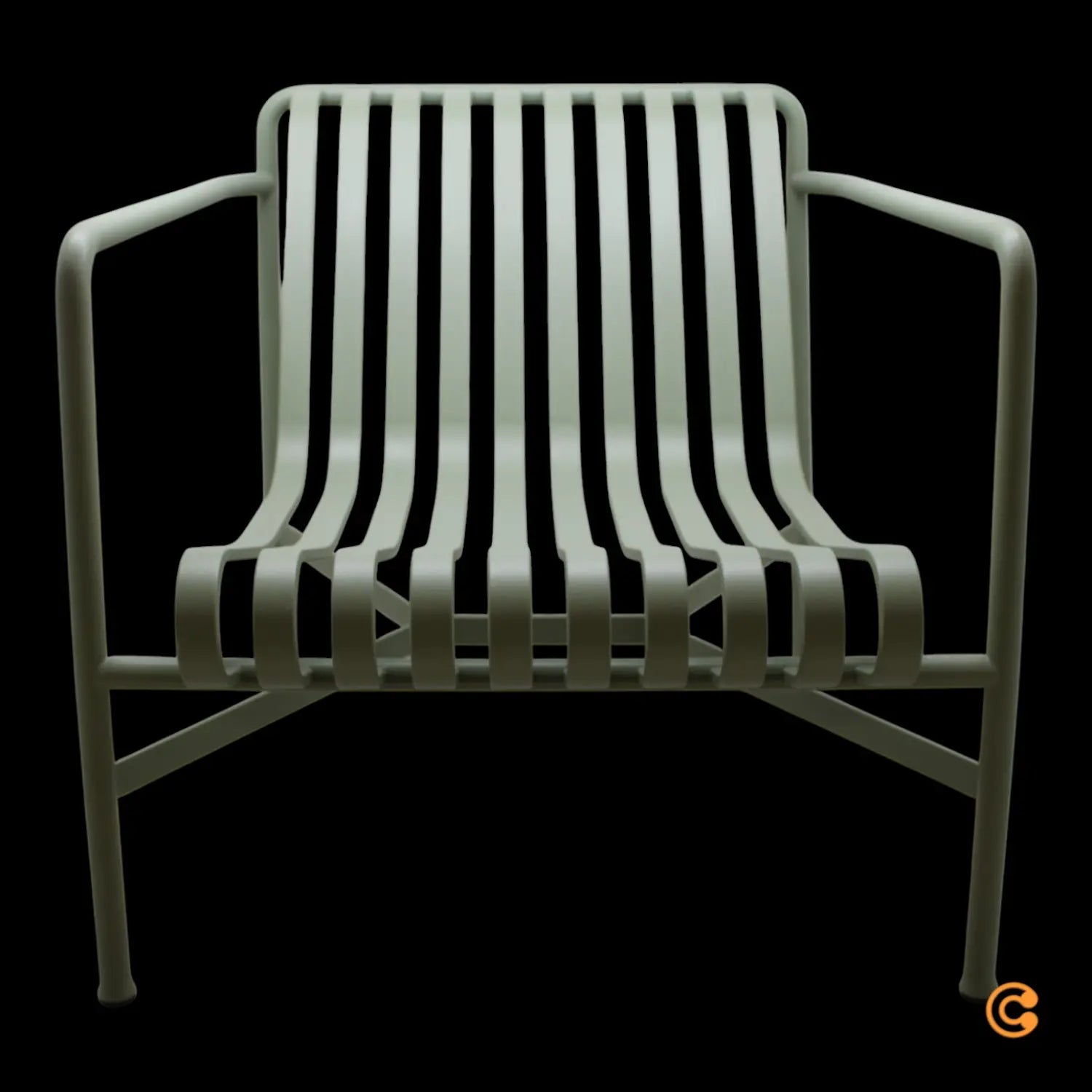 B-Ware Hay Palissade Lounge Chair Sessel Loungesessel Salbei Exklusive Edition Outdoor - 5710441351313