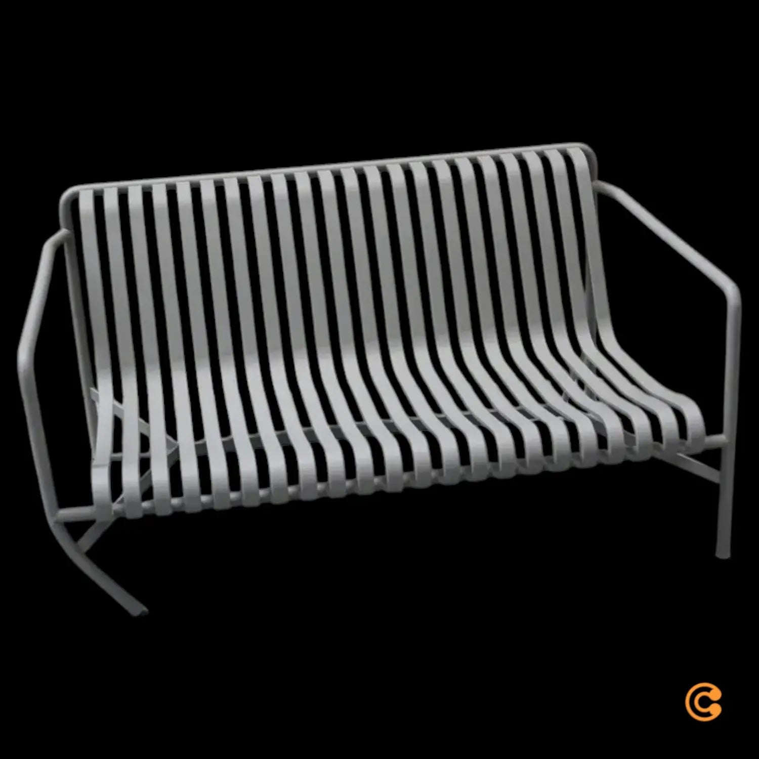 D-Ware Hay Palissade Outdoor Lounge Sofa Gartenbank Bank Sitzbank Defektware - 5710441202479