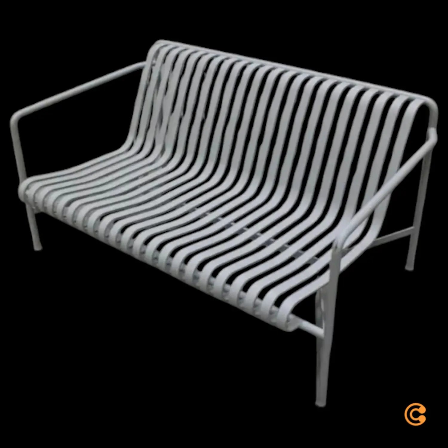 B-Ware Hay Palissade Outdoor Lounge Sofa Gartenbank Bank Sitzbank Siehe Text/Fotos - 5710441202479