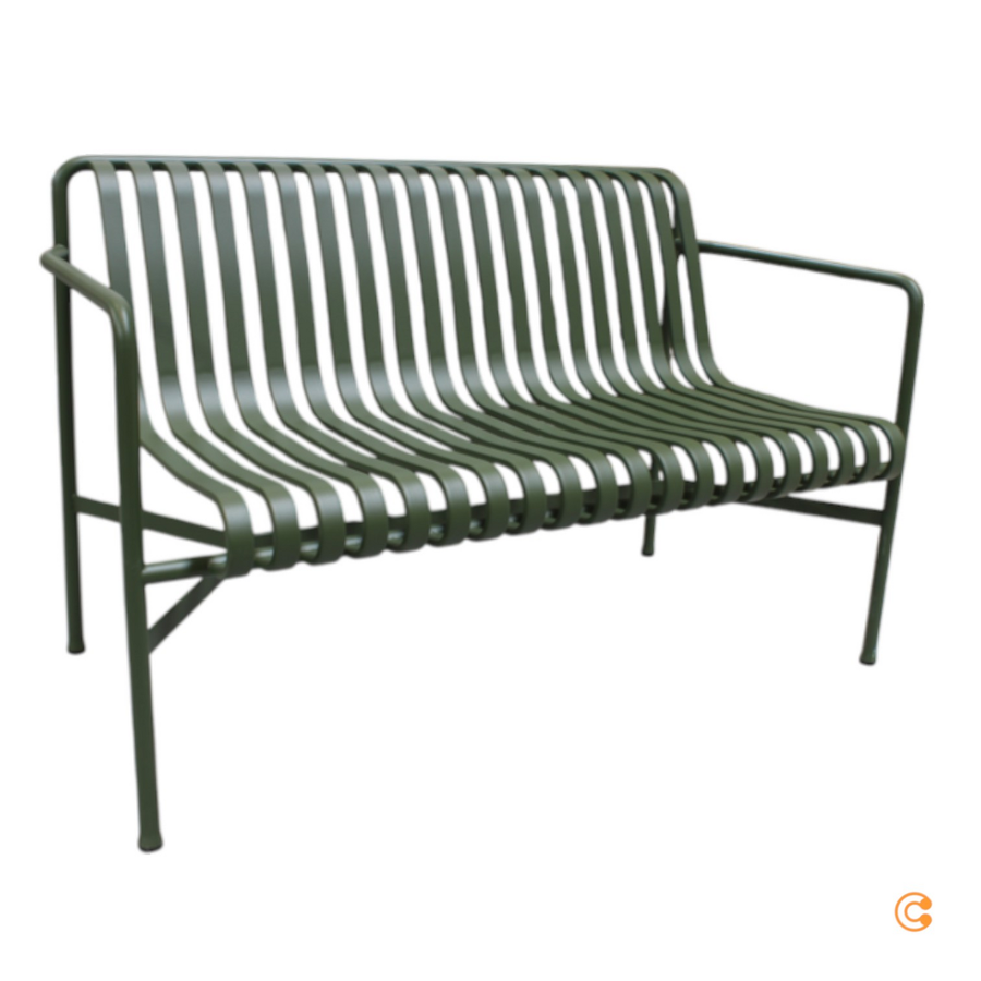 Hay Palissade Lounge Sofa Sitzbank Metallbank Gartenbank 139cm Stahl Siehe Text B-Ware - 5710441202516