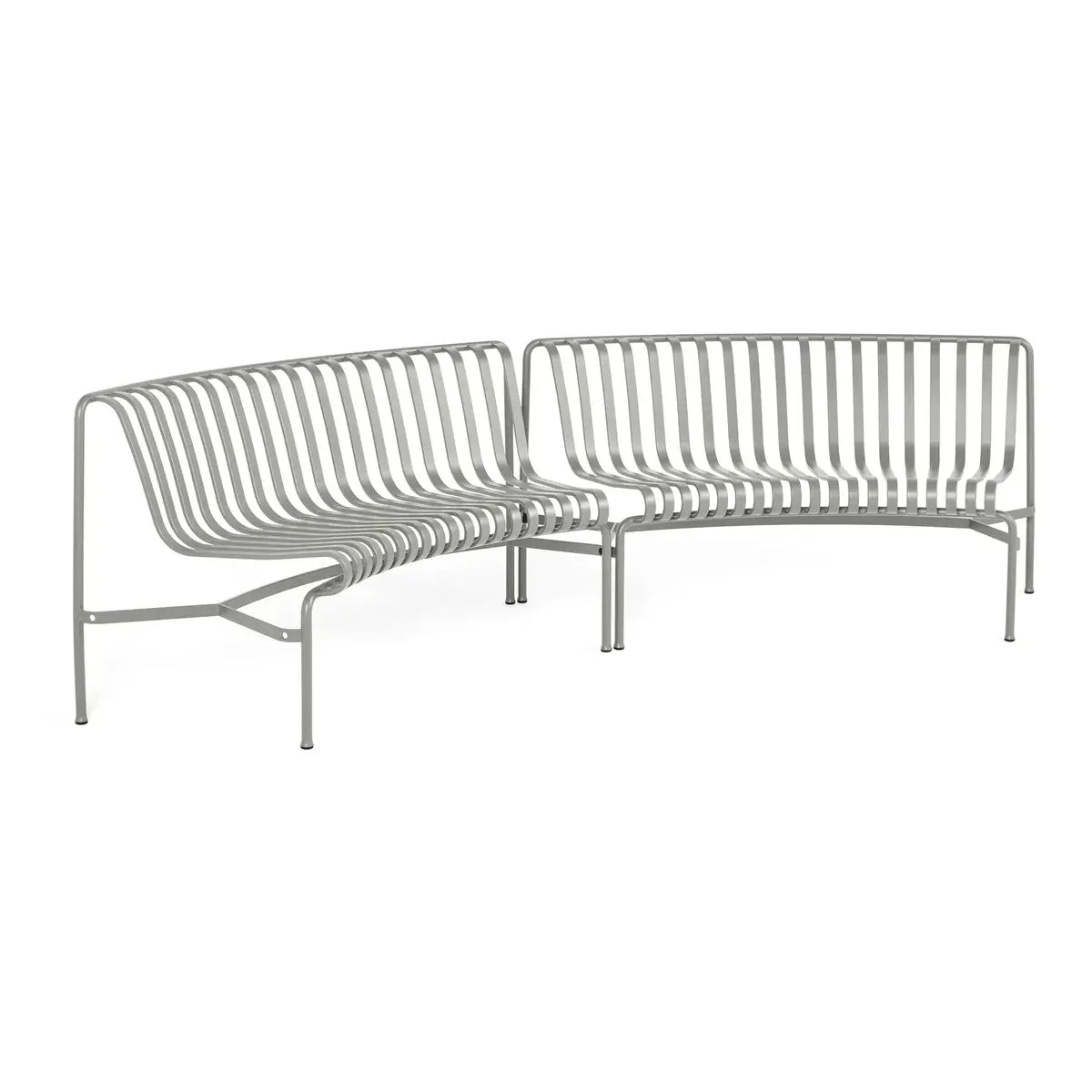 B-Ware Hay Palissade Bank Sitzgelegenheit Gartenbank Outdoor Gartenmöbel Sky Grey - 5710441328094