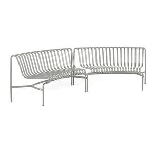 B-Ware Hay Palissade Bank Sitzgelegenheit Gartenbank Outdoor Gartenmöbel Sky Grey