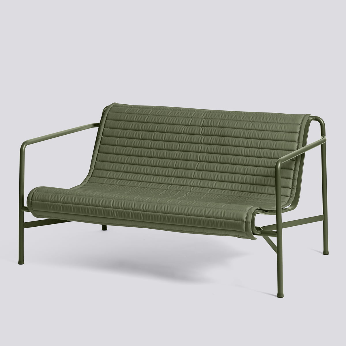 Hay Palissade Quilted Cushion für Lounge Sofa Sitzauflage Polsterauflage olive - 5710441272991