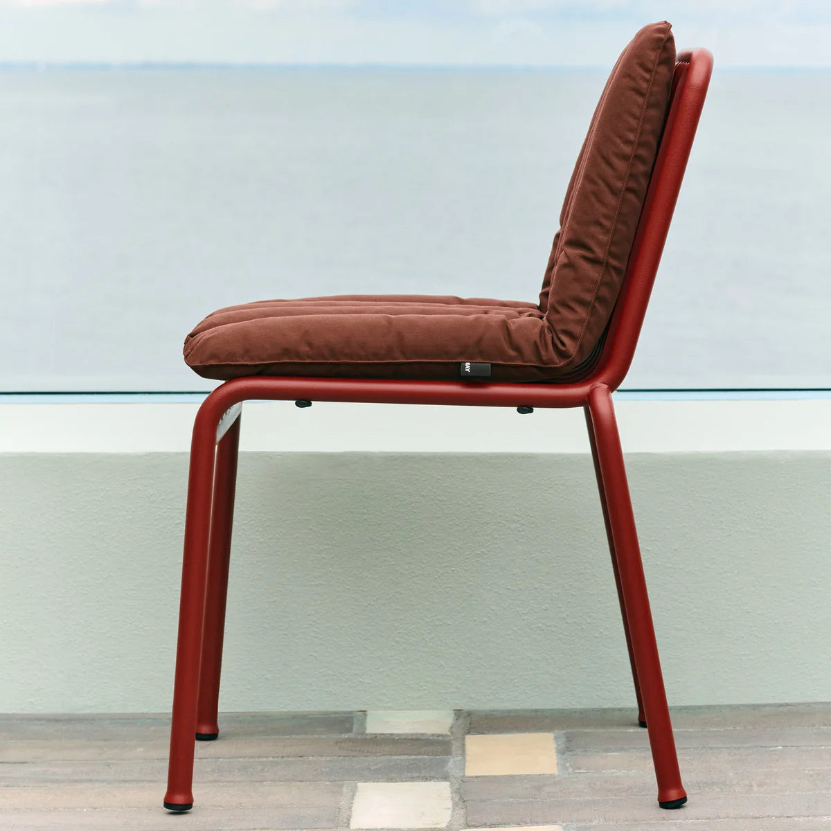 HAY Sitzkissen Auflage Lounge Chair Hoch Palissade Soft Quilted cremeweiß - 5710441367390