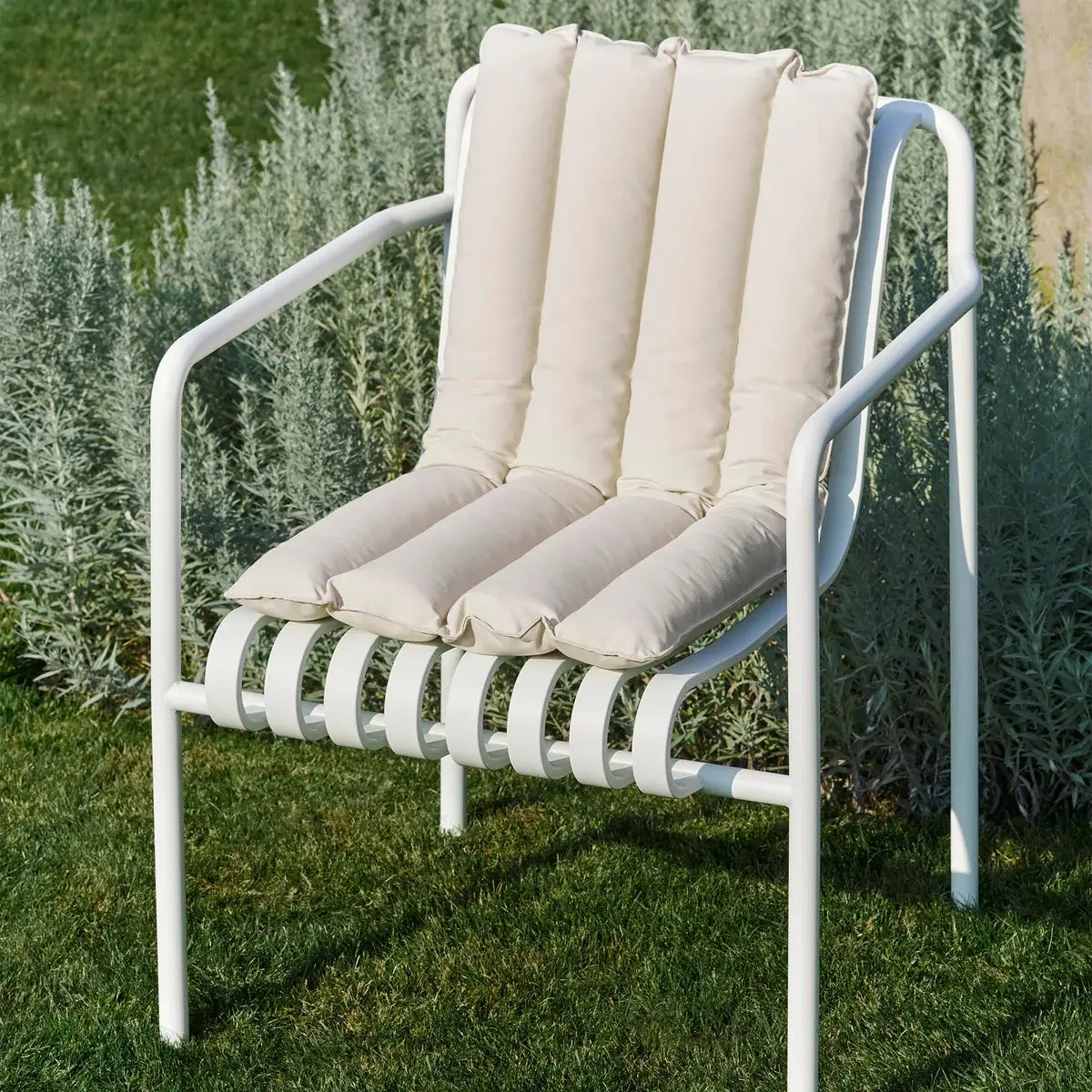 B-Ware Hay Sitzkissen Auflage Lounge Chair Hoch Palissade Soft Quilted Cremeweiß - 5710441367390