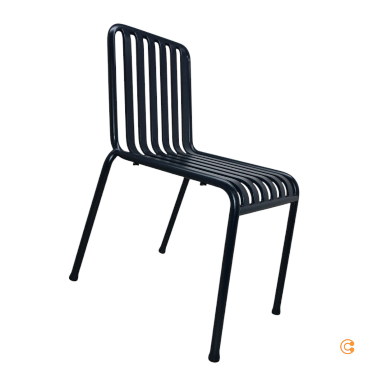 HAY Palissade Stuhl Gartenstuhl Metallstuhl deep blue Exklusive SIEHE TEXT/FOTO - 4251384260122