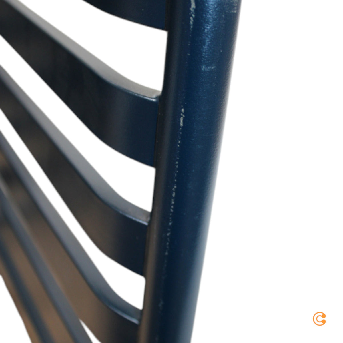 HAY Palissade Stuhl Gartenstuhl Metallstuhl deep blue Exklusive SIEHE TEXT/FOTO - 4251384260122