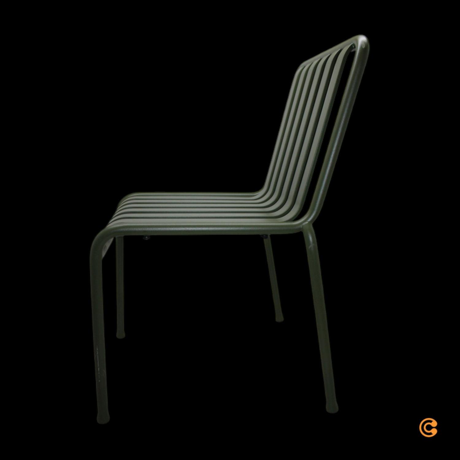 Hay Palissade Stuhl Esszimmerstuhl Gartenstuhl Balkonstuhl Grün Siehe Text/Foto B-Ware - 5710441202189