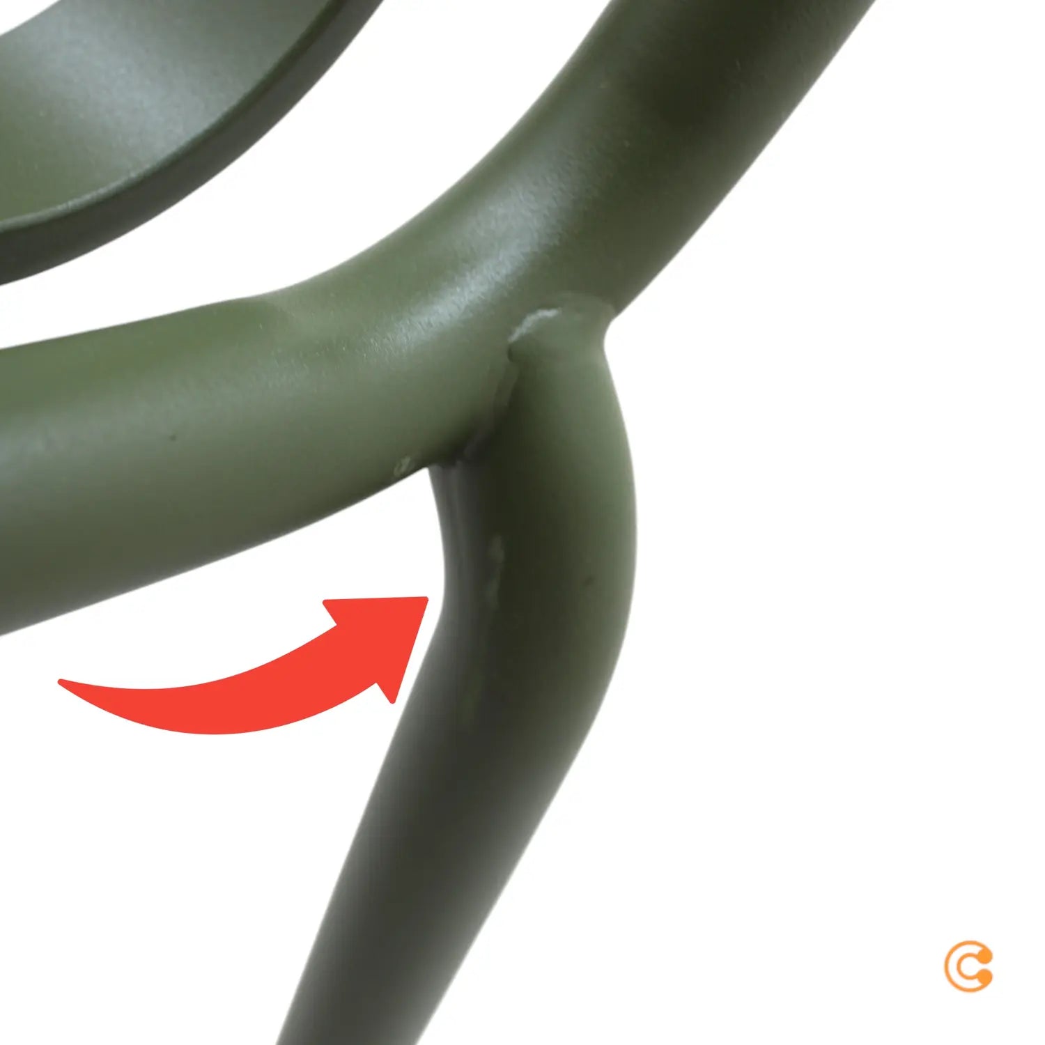 B-Ware Hay Palissade Stuhl Esszimmerstuhl Gartenstuhl Balkon Olivgrün Siehe Text/Foto - 5710441202189