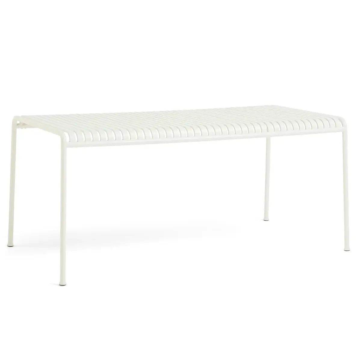 B-Ware Hay Tisch Gartentisch Palissade Esstisch Creme Outdoor Stahl Pulverbeschichtet - 5710441366034