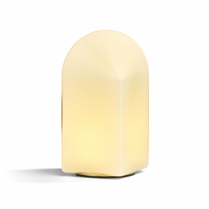B-Ware Hay Tischleuchte Lampe Led Parade Shell White Glas Warmweiss Dimmer Kabel - 5710441300465