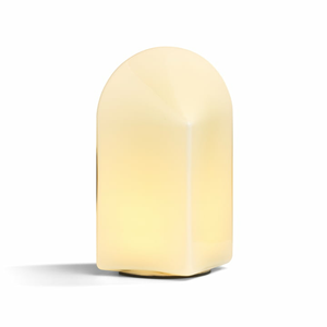 B-Ware Hay Tischleuchte Lampe Led Parade Shell White Glas Warmweiss Dimmer Kabel