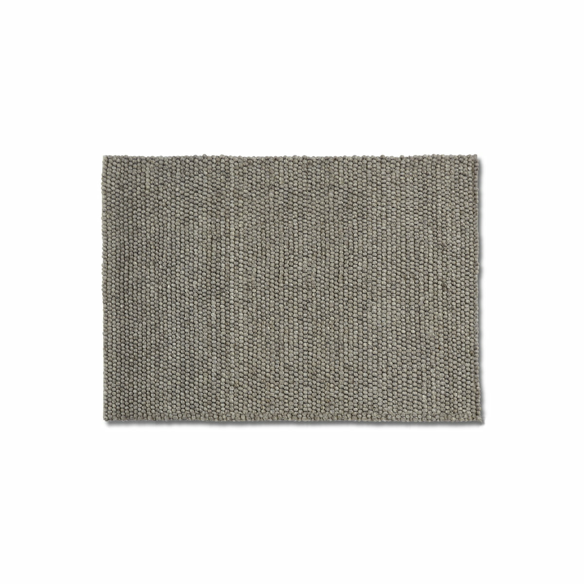 B-Ware Hay Peas Medium Grey 140 X 200 Cm Teppich Wollteppich Wolle Deko Baumwolle Grau - 5710441024354