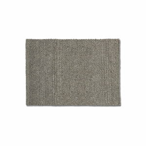 B-Ware Hay Peas Medium Grey 140 X 200 Cm Teppich Wollteppich Wolle Deko Baumwolle Grau