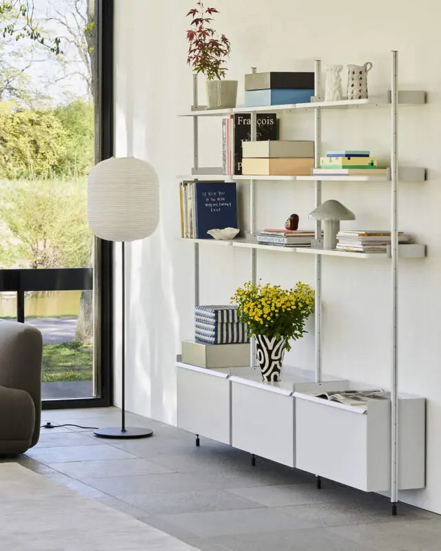 B-Ware Hay Pier Systemprofil Set Aluminium Klar Regalmodul Aufbewahrungslösung 2er Set - 5710441303671