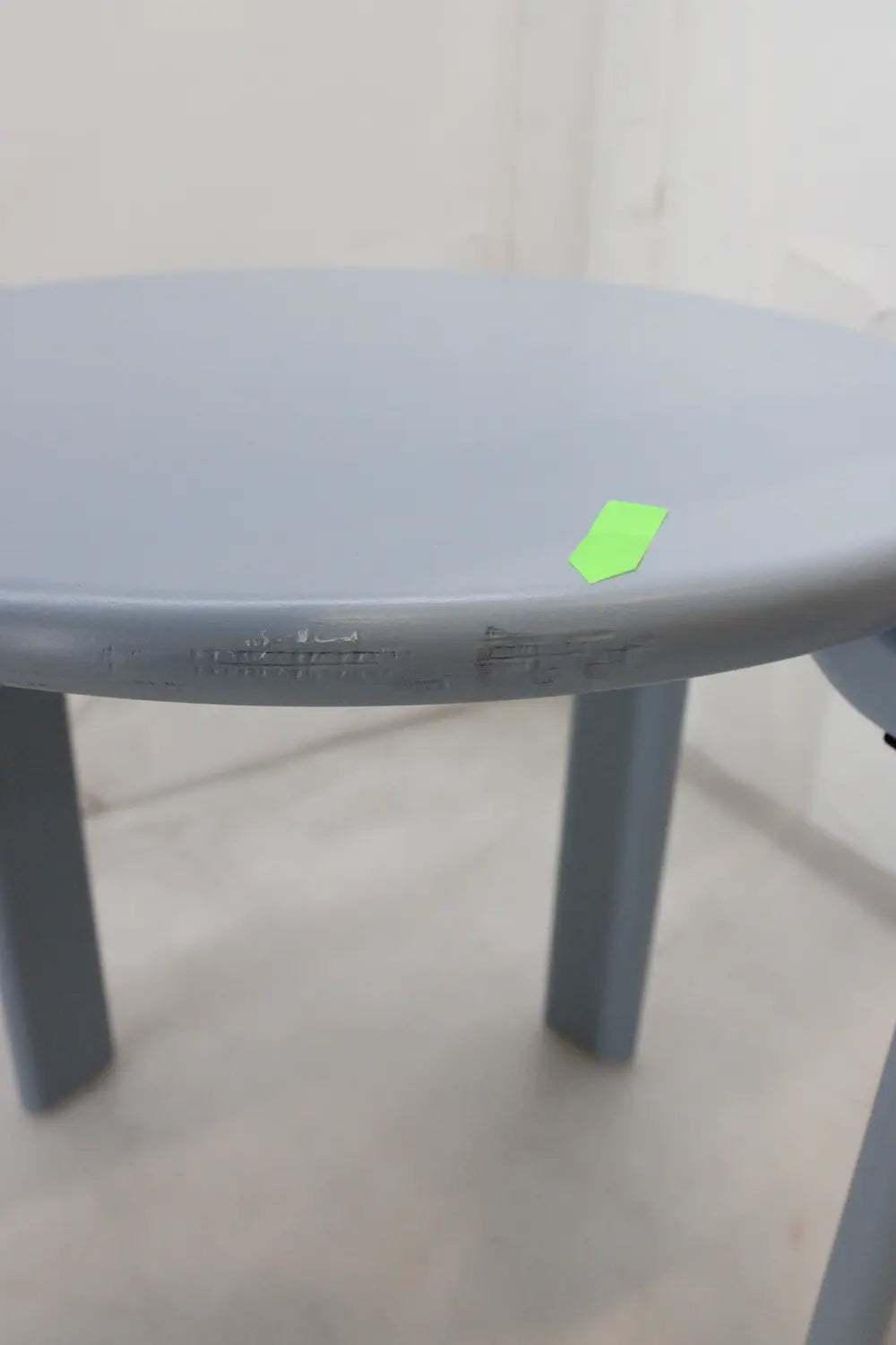 B-Ware Hay Hocker Sitzgelegenheit Rey Buche Schieferblau Lackierung Siehe Text/Foto - 5710441310082