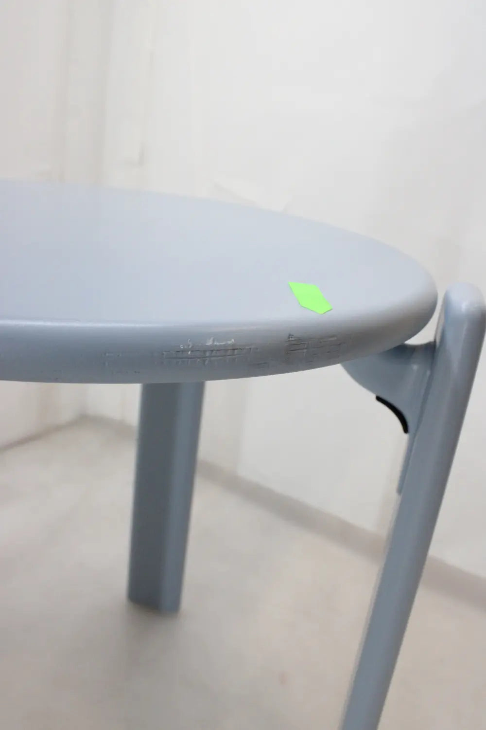 B-Ware Hay Hocker Sitzgelegenheit Rey Buche Schieferblau Lackierung Siehe Text/Foto - 5710441310082