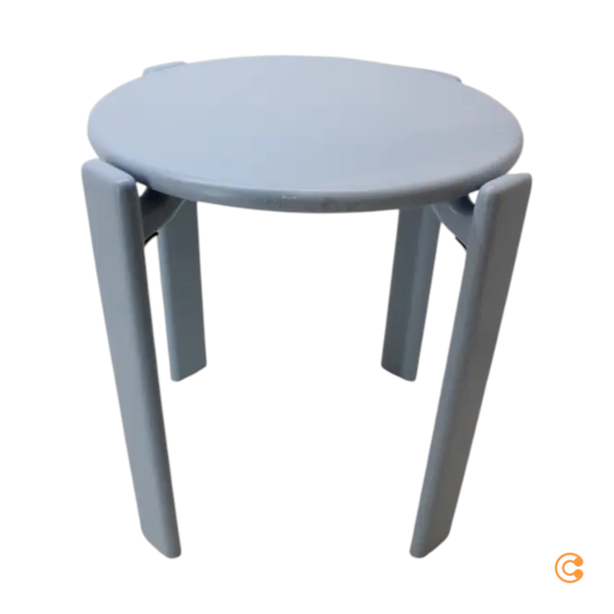 HAY Hocker Sitzgelegenheit Rey Buche Schieferblau Lackierung SIEHE TEXT/FOTO - 5710441310082