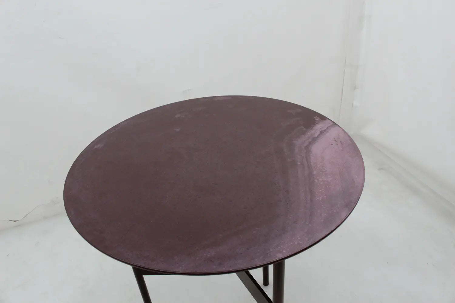 B-Ware Hay   Shim Beistelltisch ø 45 Cm Bordeaux Abstelltisch Tisch Siehe Text/Foto - 5710441352402