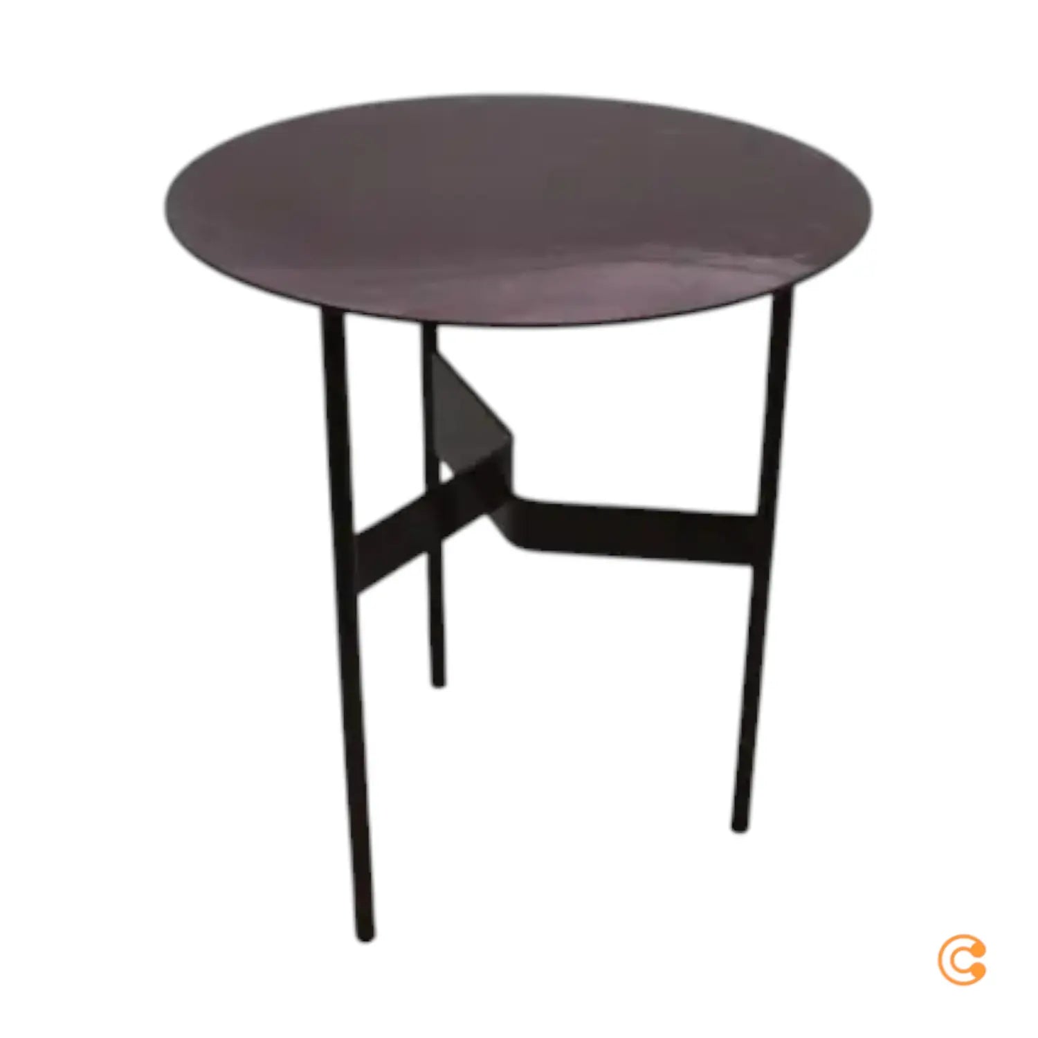 B-Ware Hay   Shim Beistelltisch ø 45 Cm Bordeaux Abstelltisch Tisch Siehe Text/Foto - 5710441352402